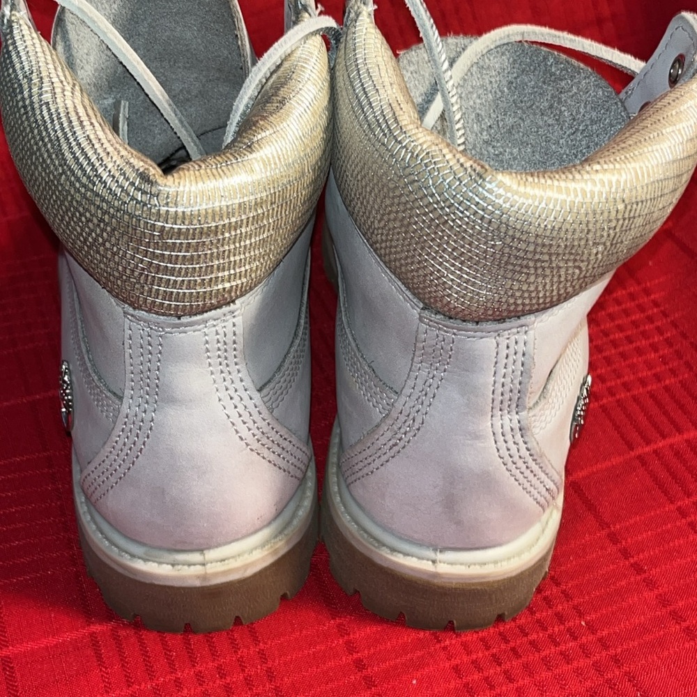 GRAY Women’s Size 7 TIMBERLAND BOOTS - Picture 6 of 12